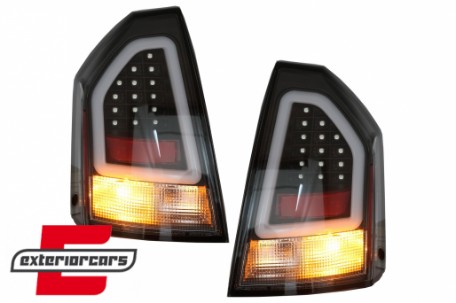 Stražnja svjetla LedBar (crna) / Chrysler 300C limuzina (2005-2007), LDCH19