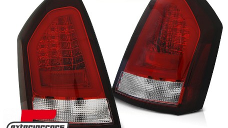 Stražnja svjetla LedBar (crvena/kristal) / Chrysler 300C limuzina (2005-2007), LDCH16