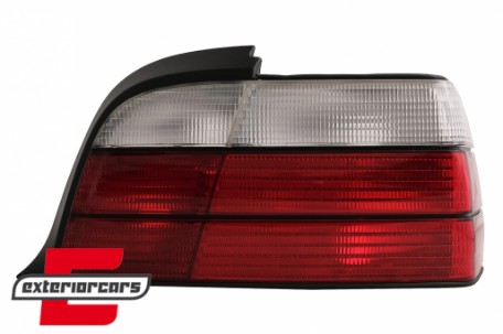 Stražnja svjetla M3 look (crvena/kristal) / BMW serije 3 E36 Coupe Cabrio (1990-1999), LTBM05