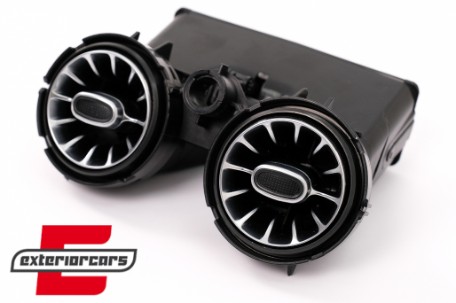 Stražnje bočne AC ventilacijske rešetke 64 boje / Mercedes C-klasa S205 W205 Facelift (2018-2020), ACVRW205F