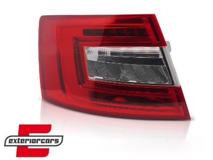 Stražnje svjetlo LED (lijeva strana) / Škoda Octavia 3 limuzina (2016-2019), 11-14454-06-2