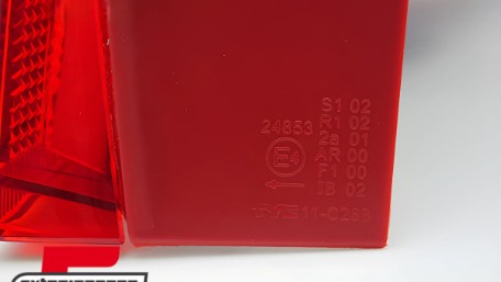Stražnje svjetlo (lijeva strana) / Škoda Fabia (2006-2014), 11-12268-01-2