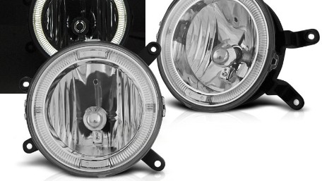 Svjetla za maglu Angel Eyes (chrome) / Ford Mustang V (2004-2009), HAFO01