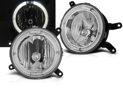 Svjetla za maglu Angel Eyes (chrome) / Ford Mustang V (2004-2009), HAFO01