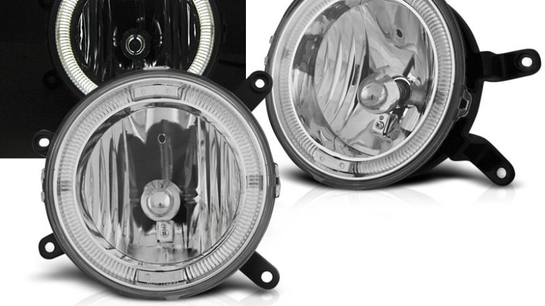 Svjetla za maglu Angel Eyes (chrome) / Ford Mustang V (2004-2009), HAFO01