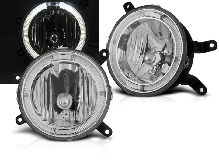 Svjetla za maglu Angel Eyes (chrome) / Ford Mustang V (2004-2009), HAFO01