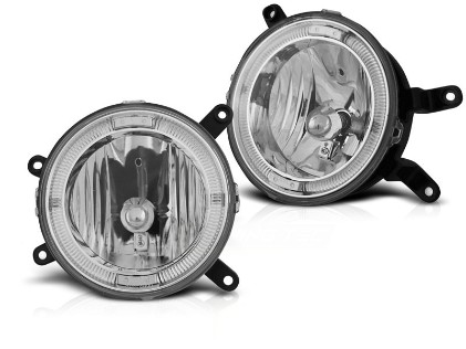 Svjetla za maglu Angel Eyes (chrome) / Ford Mustang V (2004-2009), HAFO01