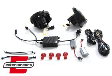 Svjetla za maglu Angel Eyes sa LED dnevnim svjetlima / Mini Cooper R55 R56 R57 R58 R59 R60 R61 (2006-2014), HAMC01