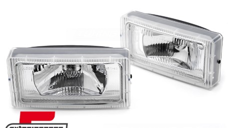 Svjetla za maglu (chrome) / Mercedes W201 190 (1982-1993), HAME28