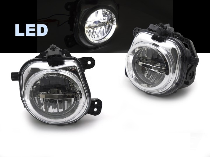 Svjetla za maglu LED (kristal) / BMW X3 F25 LCI X4 F26 X5 F15 X6 F16 (2014-2019), HABM26