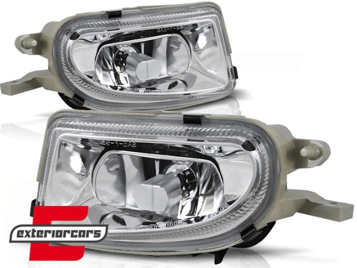 Svjetla za maglu (maglenke) (chrome) / Mercedes E klasa W210 S210 (1999-2002) SLK R170 (1996-2000) CLK W208 (1998-2002), HAME02