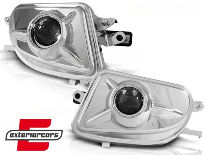 Svjetla za maglu (maglenke) (chrome) / Mercedes E klasa W210 S210 (1999-2002) SLK R170 (1996-2000) CLK W208 (1998-2002), HAME05