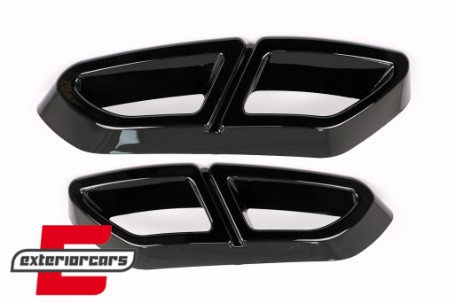 Ukrasni okviri nastavaci auspuha (piano crna) / VW Passat B8 3G GTE / Alltrack (2015-2019), MTVWPAB8