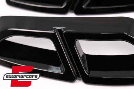 Ukrasni okviri nastavaci auspuha (piano crna) / VW Passat B8 3G GTE / Alltrack (2015-2019), MTVWPAB8