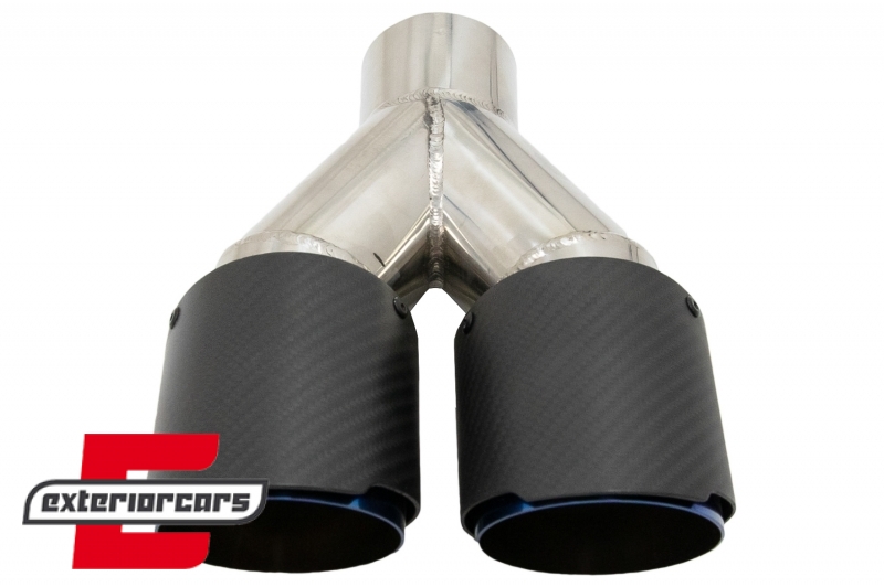 Univerzalni nastavak auspuha Carbon look-mat obrada, KLT078