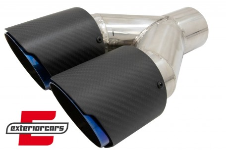 Univerzalni nastavak auspuha Carbon look-mat obrada, KLT078