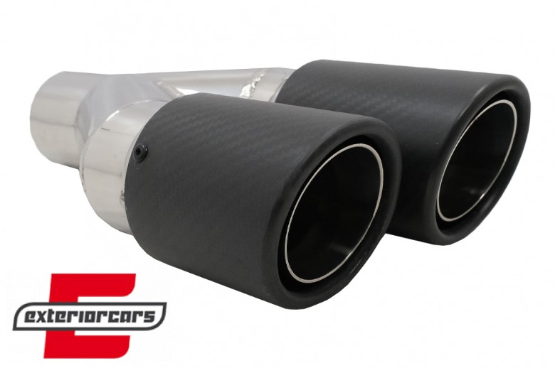 Univerzalni nastavak auspuha Carbon look (mat obrada) (lijeva strana), KLT083L