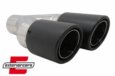 Univerzalni nastavak auspuha Carbon look (mat obrada) (lijeva strana), KLT083L