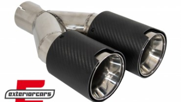 Univerzalni nastavak auspuha Carbon nastavak-mat obrada, KLT075L