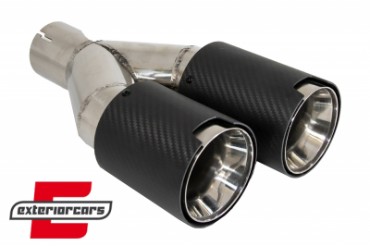 Univerzalni nastavak auspuha Carbon nastavak-mat obrada, KLT075L