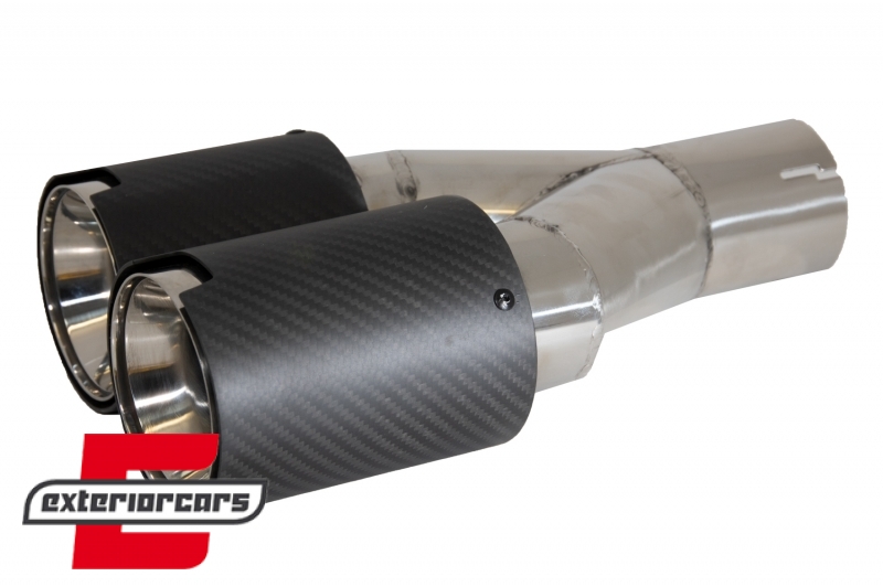 Univerzalni nastavak auspuha Carbon nastavak-mat obrada, KLT075L