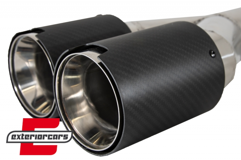 Univerzalni nastavak auspuha Carbon nastavak-mat obrada, KLT075L