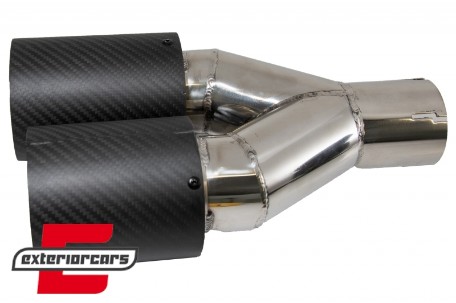 Univerzalni nastavak auspuha Carbon nastavak-mat obrada, KLT075L
