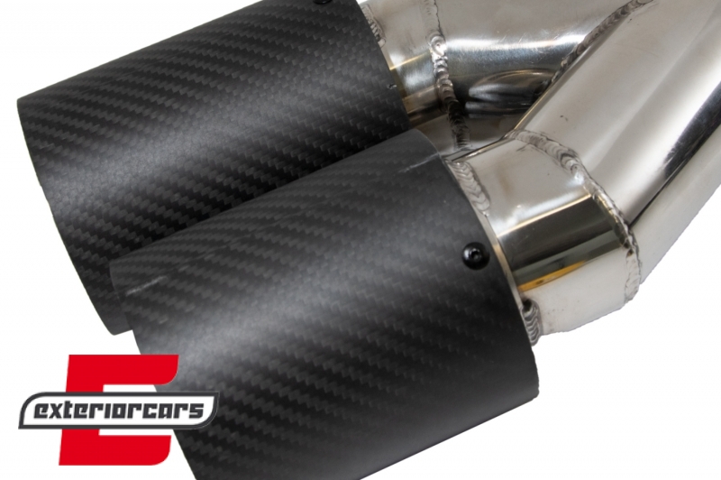Univerzalni nastavak auspuha Carbon nastavak-mat obrada, KLT075L
