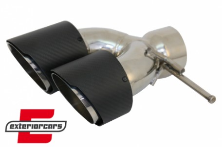 Univerzalni nastavci auspuha Carbon look, KLT077PB