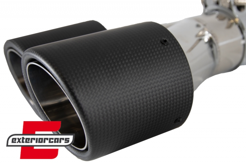 Univerzalni nastavci auspuha Carbon look-mat obrada, GJET-024