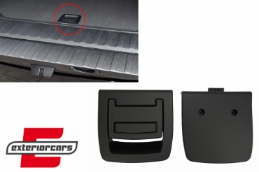 Unutarnja stražnja prostirka prtljažnika ručka tepiha (crna) / BMW serije 5 E61 (2003-2010) X5 E70 (2007-2013) X6 E71 E72 (2008-2015), RTHE70B