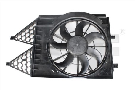Ventilator / Audi A1 + Seat Ibiza + Škoda Roomster Fabia Rapid + VW Polo (2006-2021), 837-0054