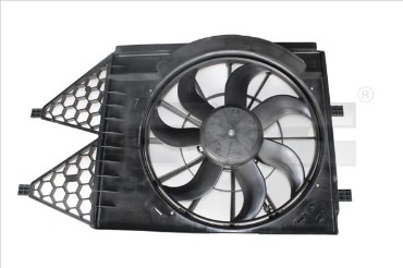 Ventilator / Audi A1 + Seat Ibiza + Škoda Roomster Fabia Rapid + VW Polo (2006-2021), 837-0054