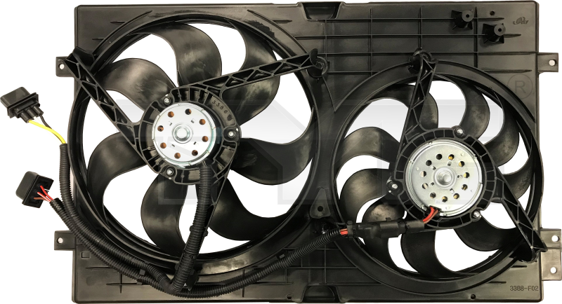 Ventilator / Audi A3 TT + Seat Leon Toledo + Škoda Fabia Octavia + VW Bora Golf 4 Lupo Polo (1996-2014), 837-0024