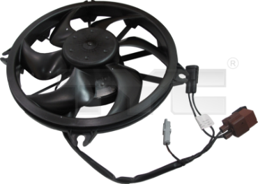 Ventilator / Citroen C5 C6 + Peugeot 407 (2004-), 826-0009