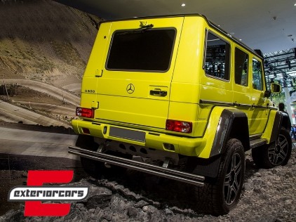 Zadnja off road ploča 4×4 dizajn / MERCEDES G-klasa W463 (1989-2017), SPMBW463RBAMG4X4