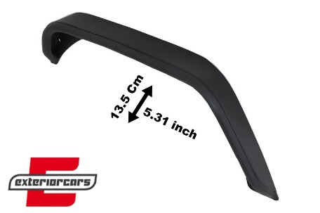 Zadnji blatobrani (čelični) / JEEP Wrangler Rubicon JK (2007-2017), FFJEWJKR
