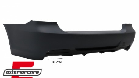Zadnji branik M paket dizajn / BMW serije 3 E90 LCI limuzina (2008-2011), RBBME90LMT