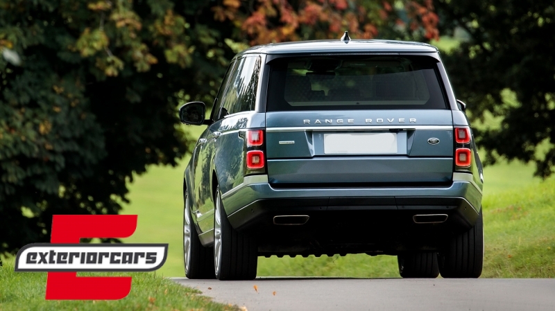 Zadnji branik & nastavci auspuha nadogradnja u 2018+ SVO dizajn / Range Rover Vogue IV L405 (2013-2017), RBRRL405SVA