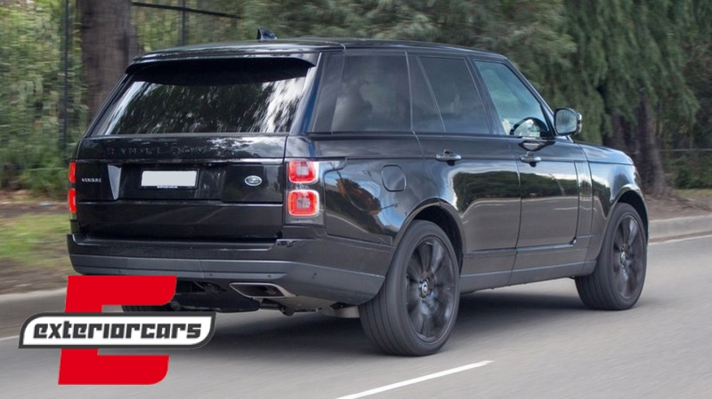 Zadnji branik & nastavci auspuha nadogradnja u Facelift 2018+ look / Range Rover Vogue IV L405 (2013-2017), RBRRL405