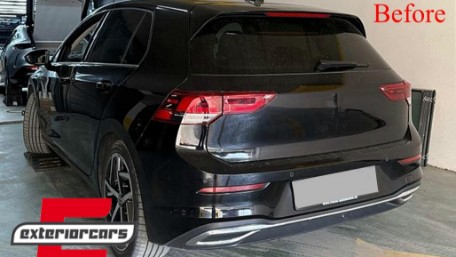 Zadnji branik R line dizajn / VW Golf VIII Hatchback Mk8 MQB (2020-2023), RBVWG8RL