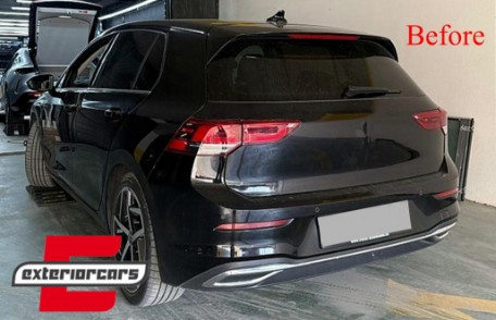 Zadnji branik R line dizajn / VW Golf VIII Hatchback Mk8 MQB (2020-2023), RBVWG8RL