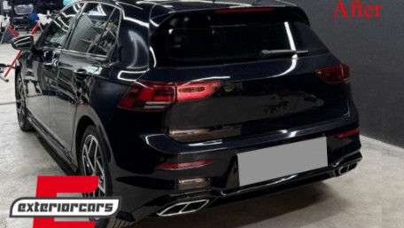 Zadnji branik R line dizajn / VW Golf VIII Hatchback Mk8 MQB (2020-2023), RBVWG8RL