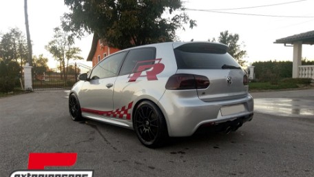 Zadnji branik R20 dizajn / VW Golf VI (2008-2013), RBVWG6R20