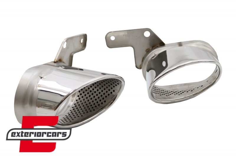 Zadnji branik RS4 dizajn (chrome) / Audi A4 B9 8W (2016-2019) limuzina, RBAUA4B9RS
