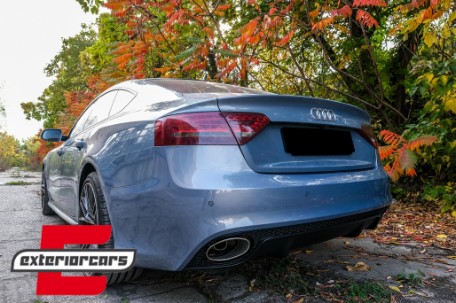 Zadnji branik RS5 dizajn / Audi A5 S5 8T (2007-2013) 8T Facelift (2013-2016) Sportback, RBAUA58TF