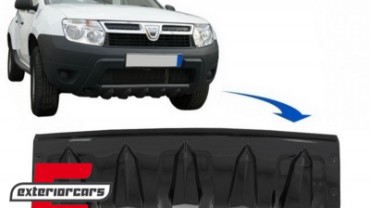 Zaštita prednjeg branika (piano crna) / DACIA Duster 4x4 / 4x2 (2010-2017), SPFBDDPB