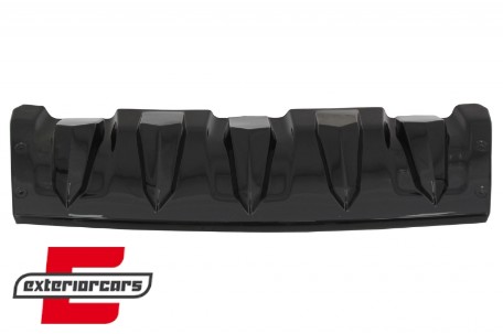 Zaštita prednjeg branika (piano crna) / DACIA Duster 4x4 / 4x2 (2010-2017), SPFBDDPB