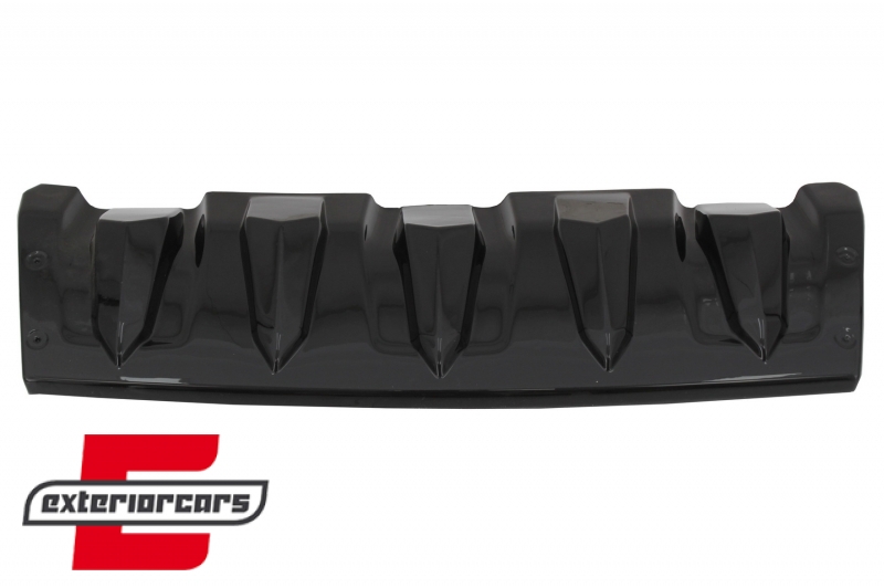Zaštita prednjeg branika (piano crna) / DACIA Duster 4x4 / 4x2 (2010-2017), SPFBDDPB