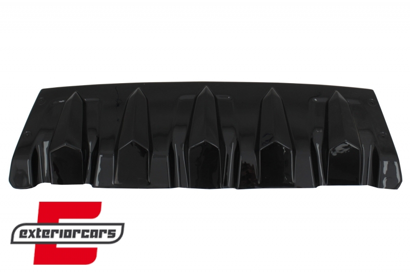 Zaštita prednjeg branika (piano crna) / DACIA Duster 4x4 / 4x2 (2010-2017), SPFBDDPB